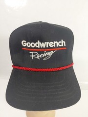 Goodwrench GM Racing Black Nascar Racing 90s Snapback Cap Rope Hat Splinter USA