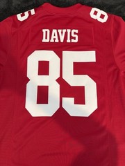 Vernon Davis San Francisco 49ers Nike Limited Jersey Stitched XL