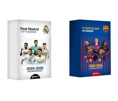 2025-26 DAKA FC Barcelona Real Madrid Football Soccer Team Box Sealed 2 BOXES