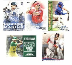 2018 TOPPS INSERTS – ALL LISTED – SERIES 1,2 & UPDATE – WHO DO YOU NEED!!!