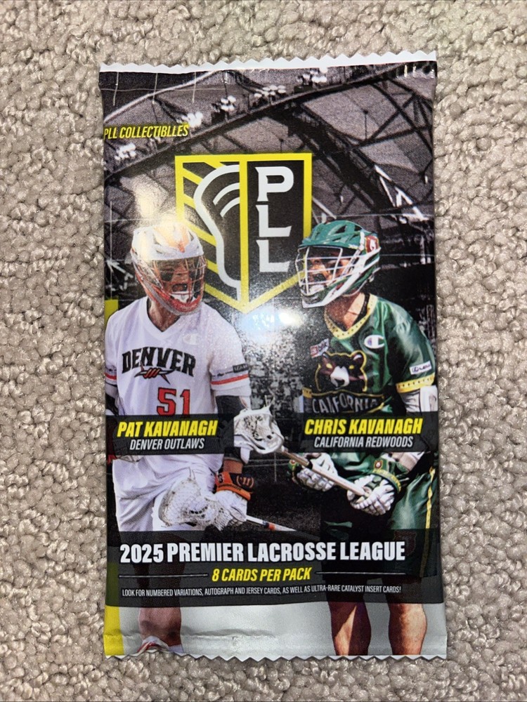 2025 Premier Lacrosse League PLL Flagship AUTO AUTOGRAPH Hot Pack