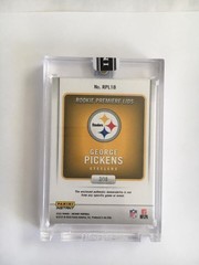 2022 PANINI NFL INSTANT ROOKIE PREMIERE LIDS #RPL18 RC GEORGE PICKENS #2/10