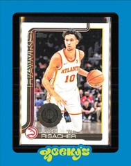Zaccharie Risacher 2025-26 Topps Holo Foil #62 Atlanta Hawks $2MIN ORDER