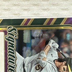 2026 Donruss Signature Series Auto 🔥 Jacob Wilson #SS-JW 🔥 Purple /49 A’s