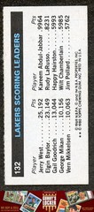 1980-81 Topps Singles Kareem Abdul-Jabbar 132 Los Angeles Lakers