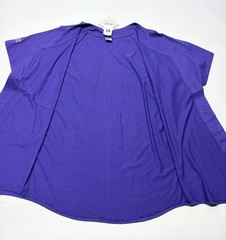 VTG Arizona Diamondbacks Purple Button Baseball Jersey XL Throwback USA Read***