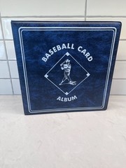 BCW 3 Inch Blue Baseball Card D-Ring Album Binder