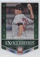 2012 Elite Extra Edition Status Emerald Die-Cut 6/25 Dan Langfield #173 z6b