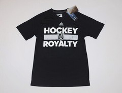Los Angeles Kings NHL Adidas Hockey Royalty Shirt Men’s Medium BRAND NEW