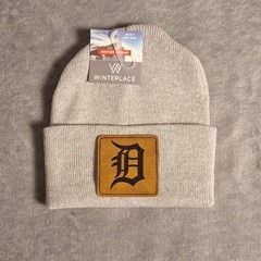 Tigers Leather Square Patch MLB (Patch Only)