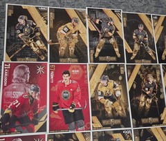LOT of 33 VEGAS GOLDEN KNIGHTS 2020-2021 Season +Playoffs 18.5X12.5 NEW MISFITS