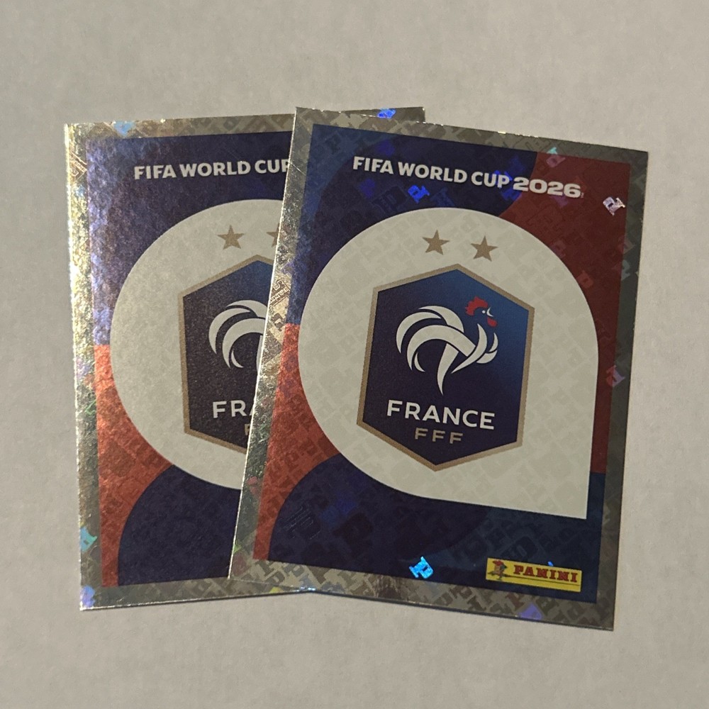 2026 Panini FIFA World Cup Stickers France #FRA1 Emblem FOIL