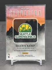 Shawn Kemp 2024-25 Panini Origins Elevation Signatures Auto On Card /49 #ES-KMP