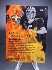 2025 Panini Donruss Tyler Shough Red Hot Rookies #RHR-TYS New Orleans Saints