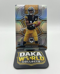 Panini 2022 Mosaic Rookies George Pickens RC #318 Silver Prizm Steelers