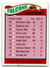 1977 Topps Football #201-400 EX/MT to NM You Choose Complete Your Set