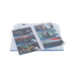 400 BCW 6 Pocket Pages For Trading Sport Card Fit 3 Rings Binder Albums PVC Free