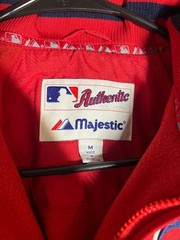 St. Louis Cardinals MLB Authentic Majestic Embroidered Patch Jacket YOUTH M