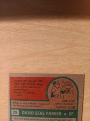 1975 Topps – Dave Parker #29 Pittsburgh Pirates EX-NRMINT COND SEE PICTURES