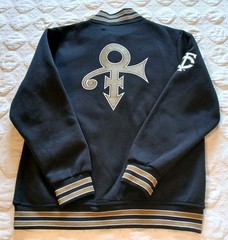 PRINCE Minnesota Twins 2021 SGA Varsity Jacket MEDIUM Paisley Park Love Symbol