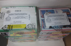 1 Box of Each Year – 1987 & 1989 Topps Baseball Wax Box – FASC – BBCE