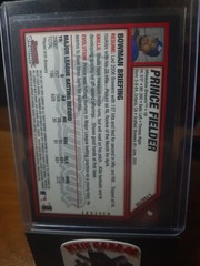 2007 Bowman Chrome – Prince Fielder #9 X-Fractor /250