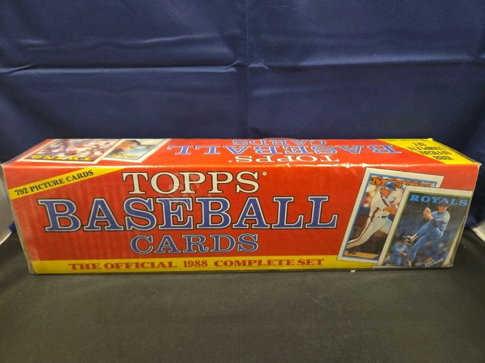 1988 Topps Complete Set 792 Cards MLB Baseball Brand New Sealed Box