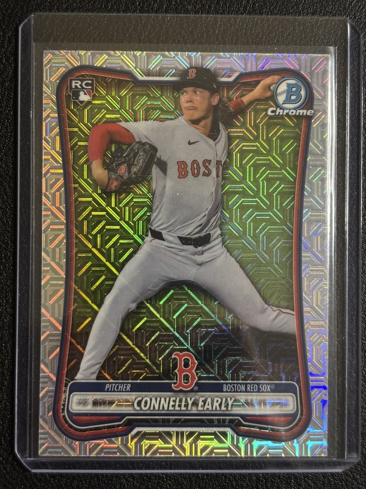 Connelly Early Chrome Mojo Refractor Rookie RC 2026 Bowman Card #45 Red Sox