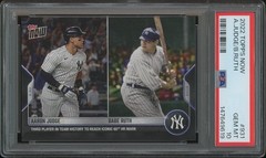 2022 Topps Now Baseball #931 Aaron Judge Babe Ruth PSA 10 (GEM MT)