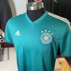 Germany Training Jersey L Vintage World Cup Away Soccer Futbol Tee Shirt Large