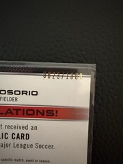 2022 Topps MLS Jonathan Osorio 823/1300 Toronto Jersey Relic Canada World Cup
