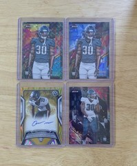 24 Topps Resurgence/Finest Quinyon Mitchell OC Auto /50 and (3) Finest Bookends!