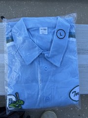 NEW MiLB Daytona Tortugas Bowling Shirt Adult Large SGA 4/18/26