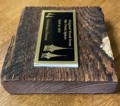 Original Piece of Wood from Churchill Downs Twin Spires Built in 1895 AUTHENTIC