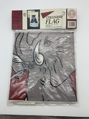VTG Alabama Crimson Tide Indoor/Outdoor Flag 30”x45” Banner Embroidered Big Al