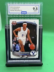 Topps Bowman U AJ Dybantsa BYU Cougars 1st Edition Prospects Basketball Card