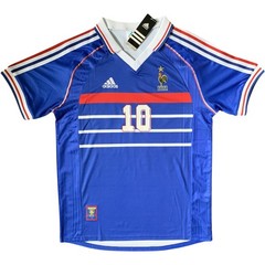 Zinedine Zidane France 1998 World Cup Home Jersey Retro Shirt – Mens Sizes – New