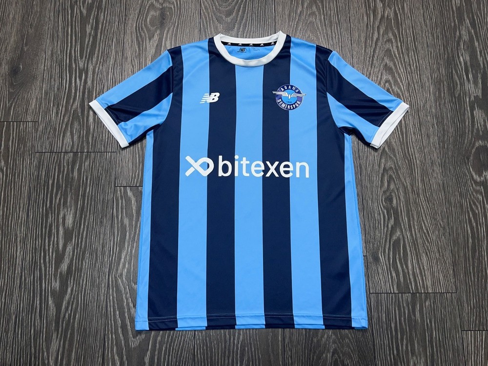 Mens New Balance Adana Demirspor 2021 2022 Football Soccer Shirt Jersey Size L
