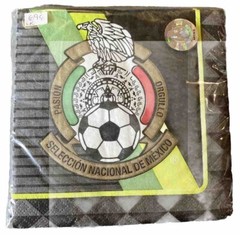 SELECTION NACIONAL DE MEXICO Football Soccer Paper Napkins SEALED NOS HTF