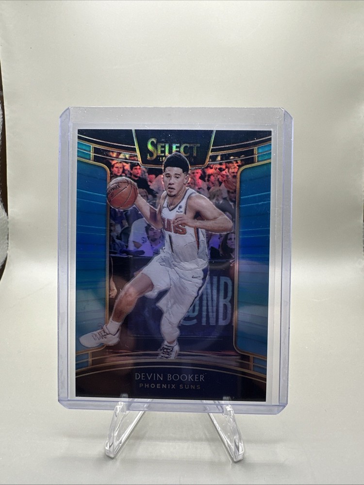 Devin Booker 2018-19 Panini Select Concourse #6 Light Blue Prizm /299