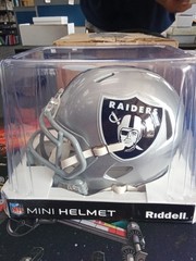 Ray Guy Los Angeles/Oakland Raiders Signed Autographed NFL Mini Helmet Tristar