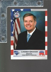 Fascinating Cards 2020 US Congress #79 Lindsey Graham GOP SOUTH CAROLINA SENATE