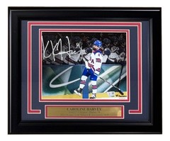 Caroline Harvey Signed Framed 8×10 USA Women Hockey 2026 Olympics Photo Fanatics