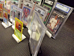 5 PACK Graded Card Stand Holder PSA Display 🔥UNIVERSAL🔥 Top loader & Slabs