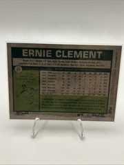2026 Topps Heritage Ernie Clement #21 Toronto Blue Jays Dark Yellow Border SP