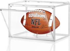 Football Display Case, Football Case Display Case, Memorabilia Display Cases wit