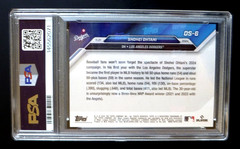 2024 TOPPS NOW OFFSEASON SHOHEI OHTANI #OS6 PSA 10 GEM MINT 2024 NL “MVP”