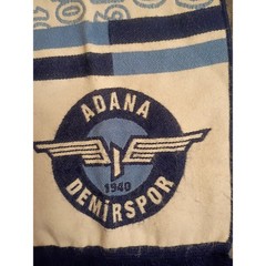 Adana Demirspor Soccer Scarf Unisex OS Blue White Turkish Football Fan Gear