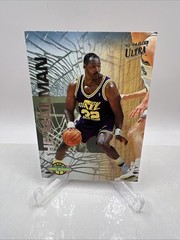 1993-94 Fleer Ultra Famous Nicknames Karl Malone The Mailman #9 Utah Jazz NBA