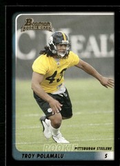 2003 Bowman #257 Troy Polamalu RC Rookie